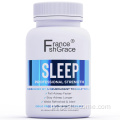 Sleep Aid para adultos promove cápsulas de melatonina do sono
